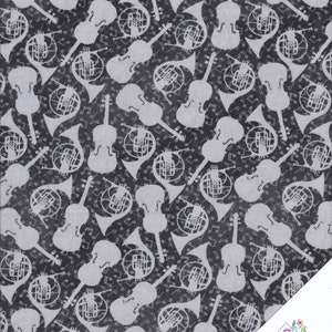 MUSICAL INSTRUMENTS Fabric No. 200743