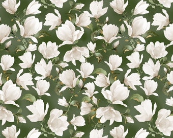 MAGNOLIA BLANC Tissu n° 210481