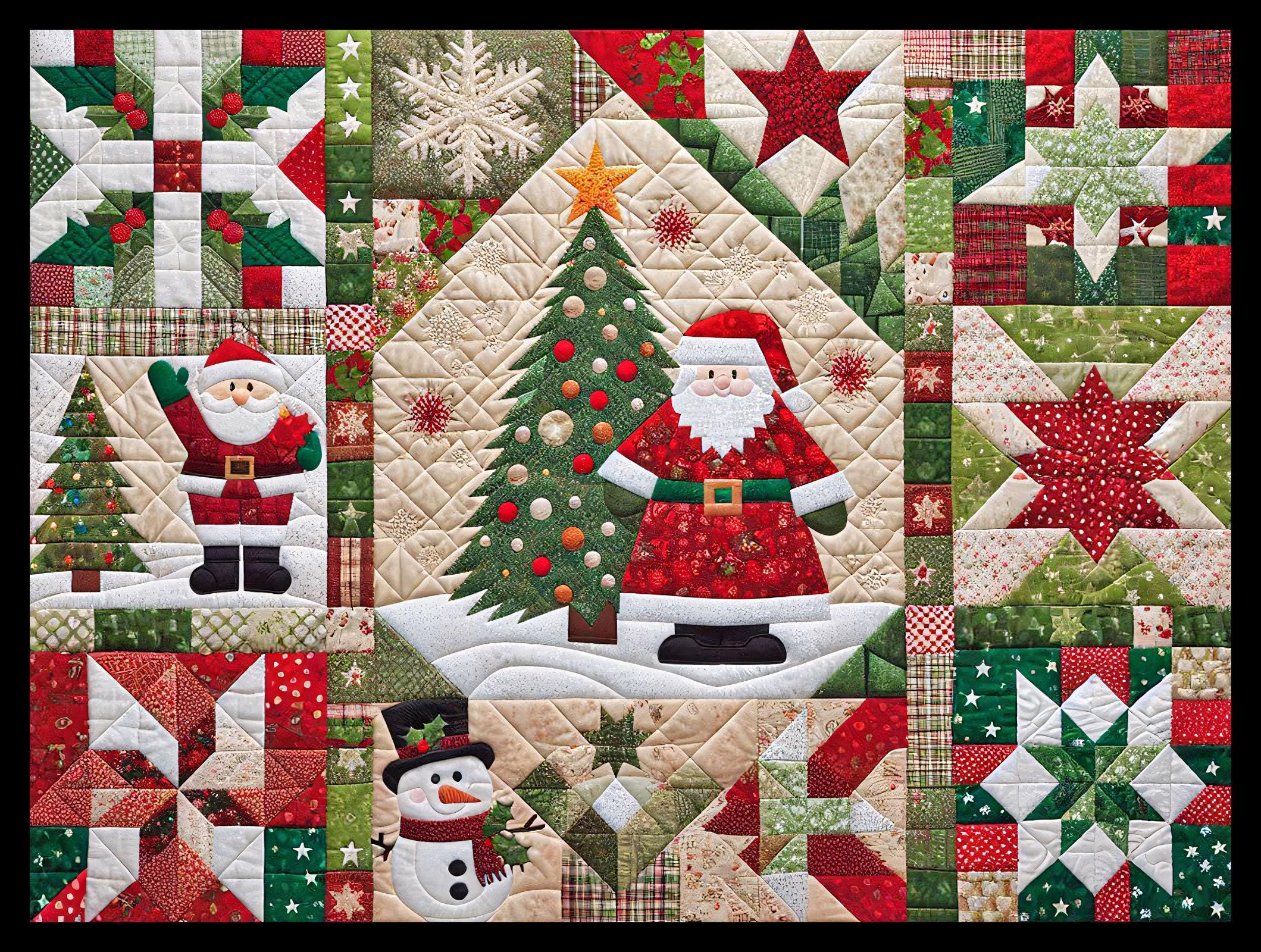 Riley blake christmas fabric - Main Image