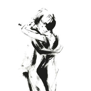 Tango VI (Par de imágenes impresión abstracta DinA4, DinA3)