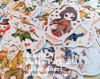 Identity V: Sticker Pack and Sticker Sheets - Etsy