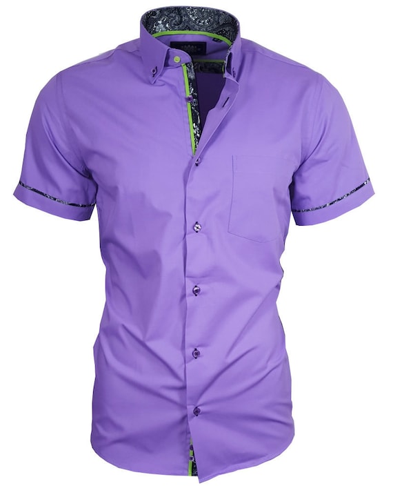 Shirt Men's Shirt Short Sleeve Men 