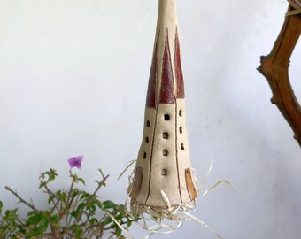 Insect hotel HOUSE, insect hotel for hanging made of ceramic