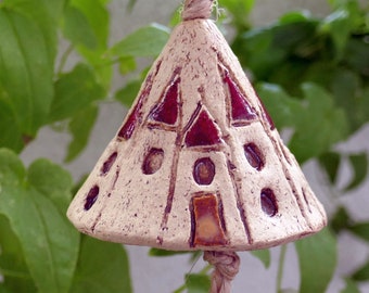 Mini bell HOUSE Ceramic bells