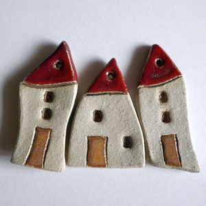 HOUSE, ceramic gift tag