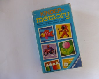 Kinder-Memory 1977 Vintage 70er Spiel Legespiel