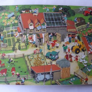 Vintage-Kinderbuch Mein schönstes Wimmel-Bilderbuch Wimmelbuch Bilderbuch von Ali Mitgutsch Bild 4