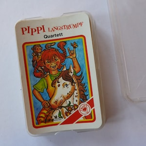 Pippi Langstrumpf Quartett Vintage 1980er-Jahre 1985
