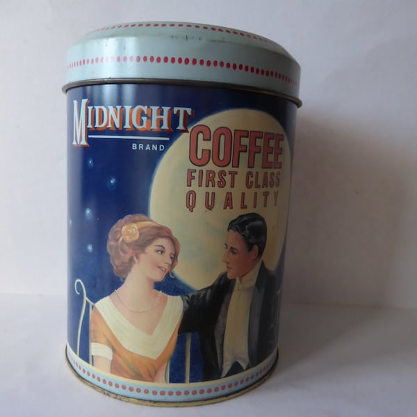 Vintage Kaffeedose Blechdose Dose 1950er Jahre