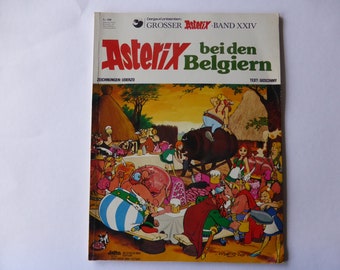 ASTERIX "with the Belgians" vintage comic vintage 70s 1970s 1979