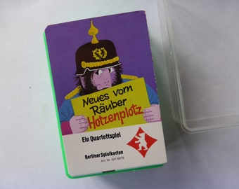 RÄUBER HOTZENPLOTZ Vintage-Quartett 50er-Jahre Spiel 60er 70er