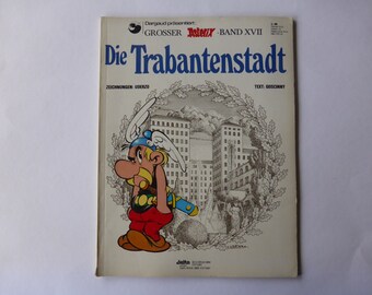 ASTERIX "Die Trabantenstadt" Vintage-Comic Vintage 70er  1970er 1974