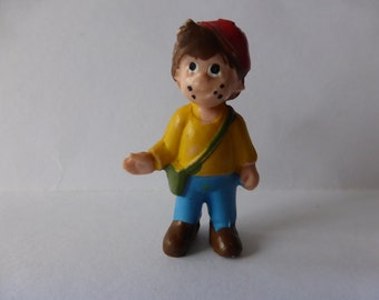 Chèvre Peter (Heidi) figure de collection vintage années 80