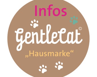 Informationen zur bedruckten GentleCat©-"Hausmarke"