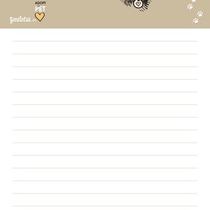 GentleCat© 50 sheet notepad image 5