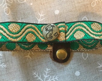 Custom made cat bracelet for cat owners