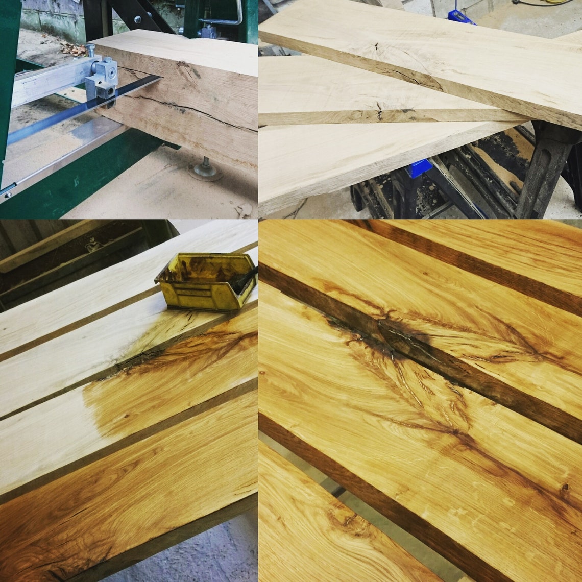 Solid oak shelves Free delivery Etsy