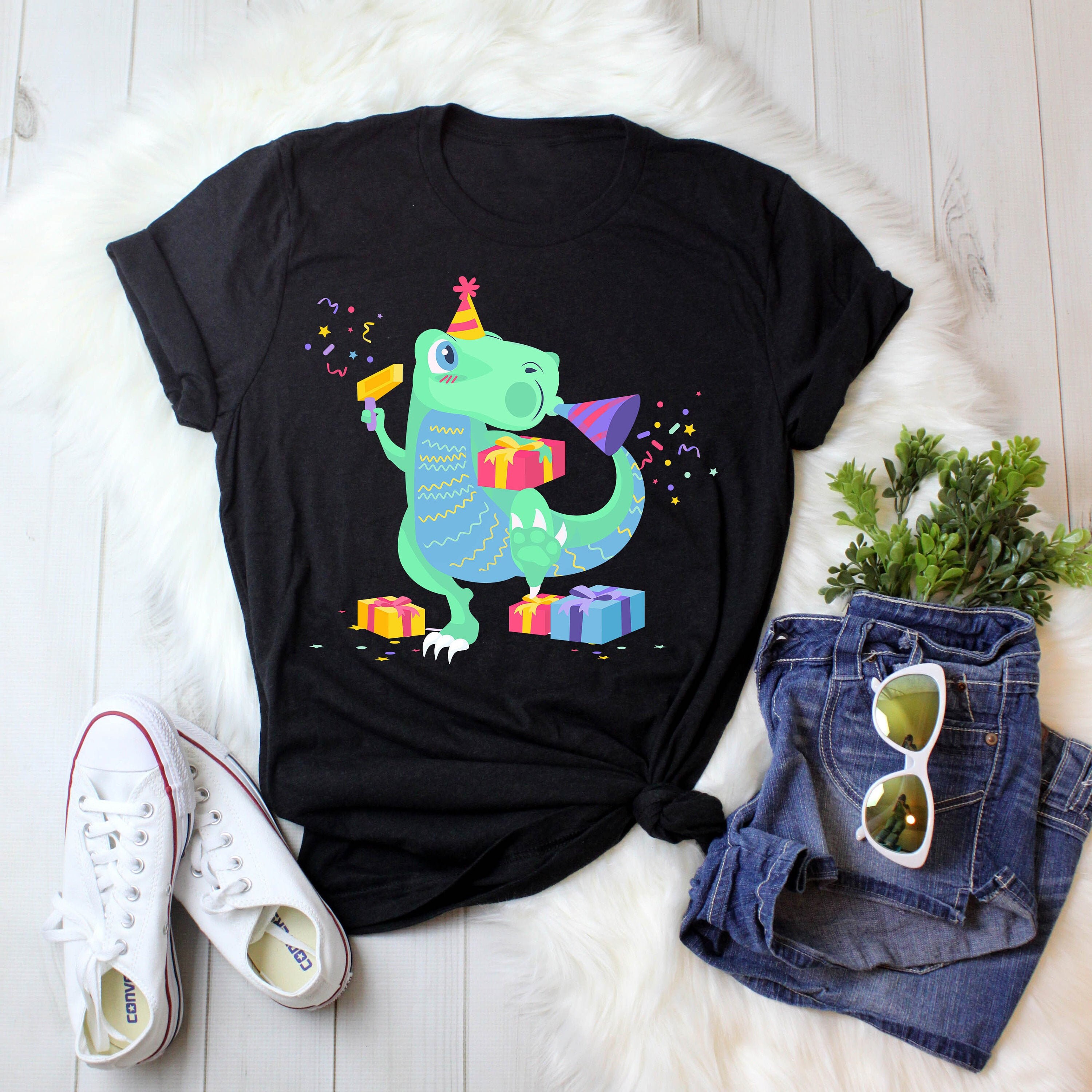 Tree Rex Shirt Christmas T-rex 