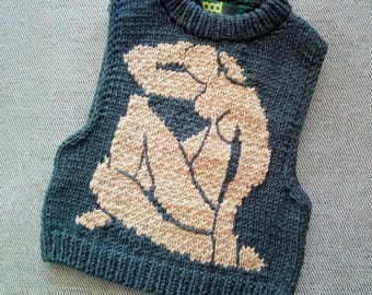 Matisse Vest Digital Knitting Pattern