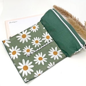 personalized fabric pencil case - gift for student, pencil case for girls with name