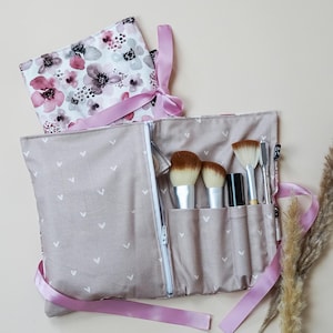 Personalized makeup bag, makeup bags with saying, make-up bag with name, cosmetic bag with name, gift for her best friend