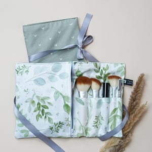 Personalisierte Schminktasche, Schminktäschen mit Spruch, Make up Tasche mit Namen, Kosmetiktasche mit Name, Geschenk für Sie Beste Freundin