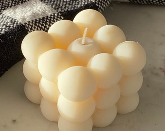 Bubble Cube Candle
