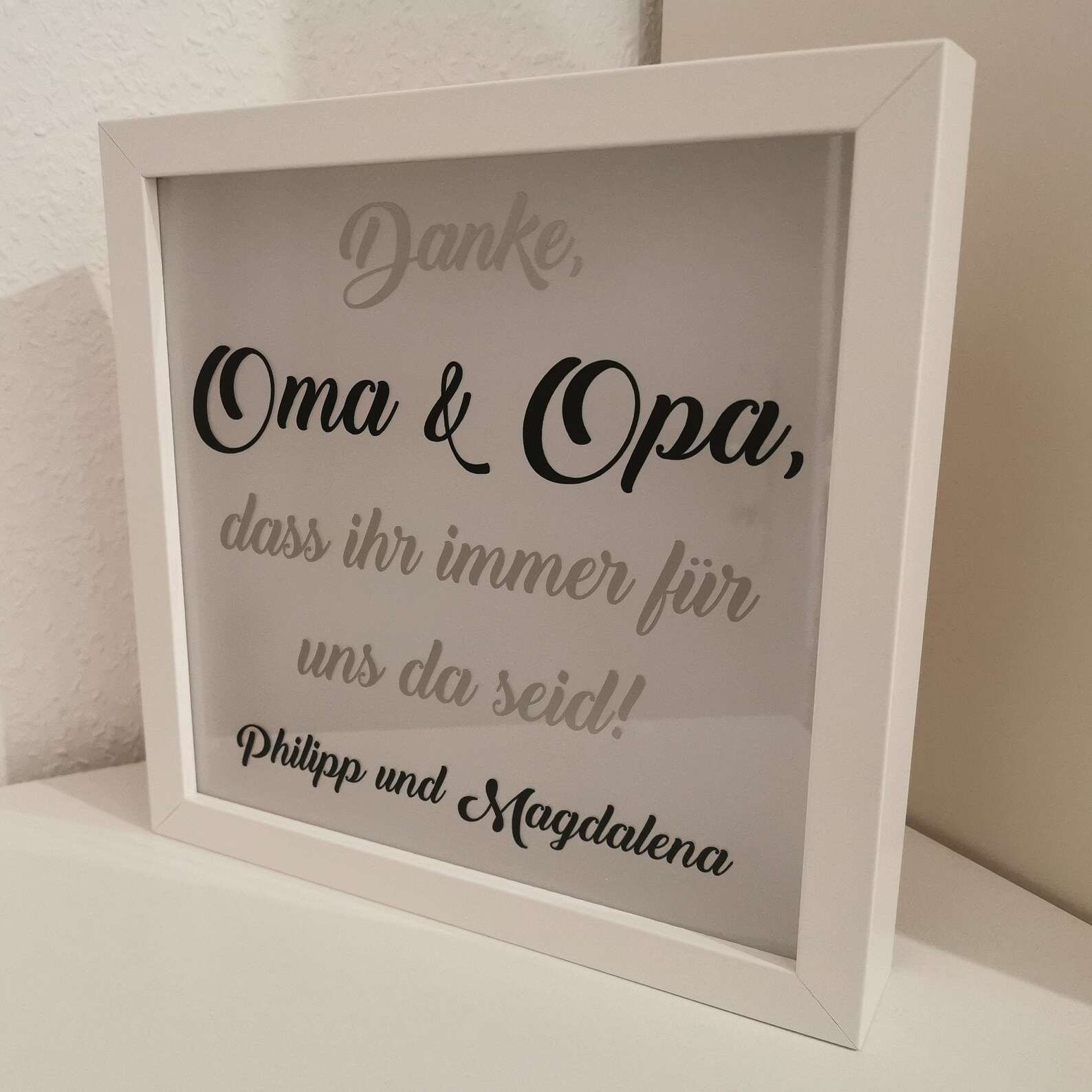 Danke Oma und Opa dass ihr immer für mich da seid Etsy