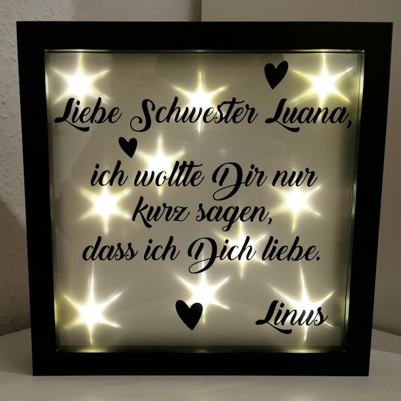 Ich wollte Dir nur kurz sagen dass ich Dich Liebe. Etsy