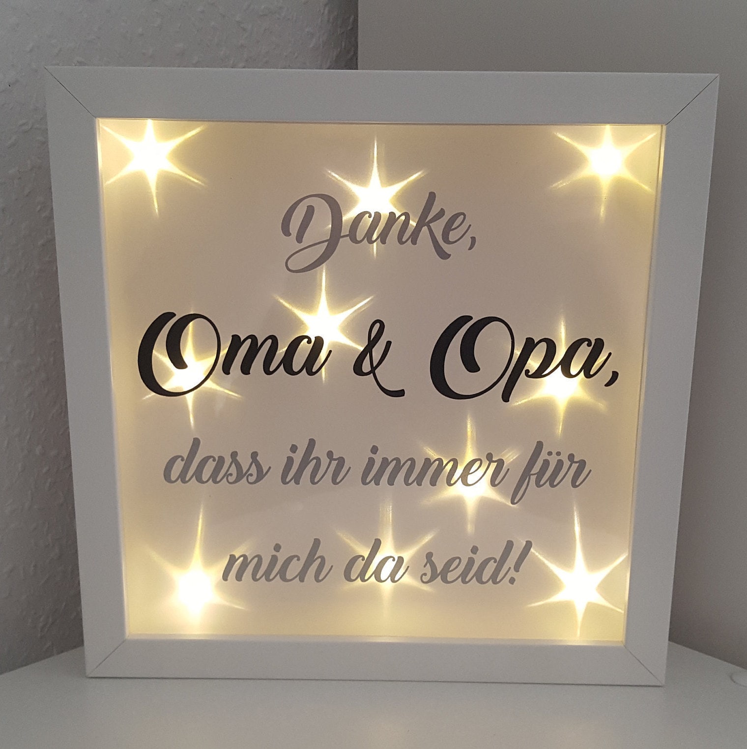 Geschenk Für Oma & Opa Aus Holz - „Danke, DA Produktbild-Vorschau 2