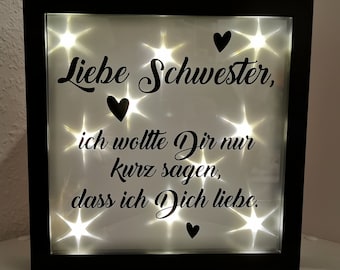 Ich wollte dir nur sagen dass ich dich liebe