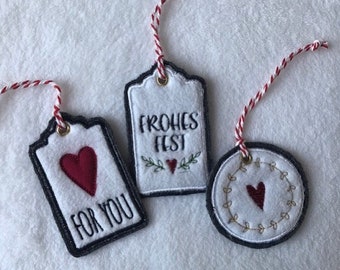 Gift tags-Christmas-3 set