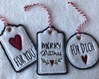 Gift tags-Christmas-3 set