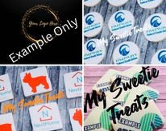 Corporate Logo Cookies/Logo Cookies/ Custom Your Business / Logo / Corporate Cookies/Sugar Cookies/ Sugar Cookie/ Custom Cookies1{Dozen}