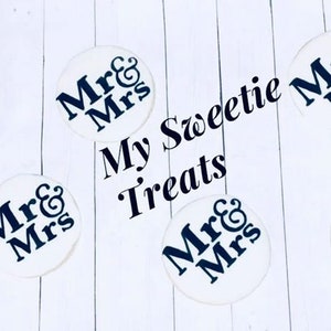 Mr&Mrs Wedding Cookies 1{Dozen}