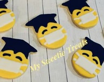 Graduation/emojoi Cookies {1Dozen}