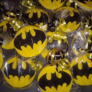 Superhero Cookies/superhero birthday/ birthday cookies/ decorated cookies/ bat cookie/ superhero decorated cookies/ superhero party 1{Dozen}