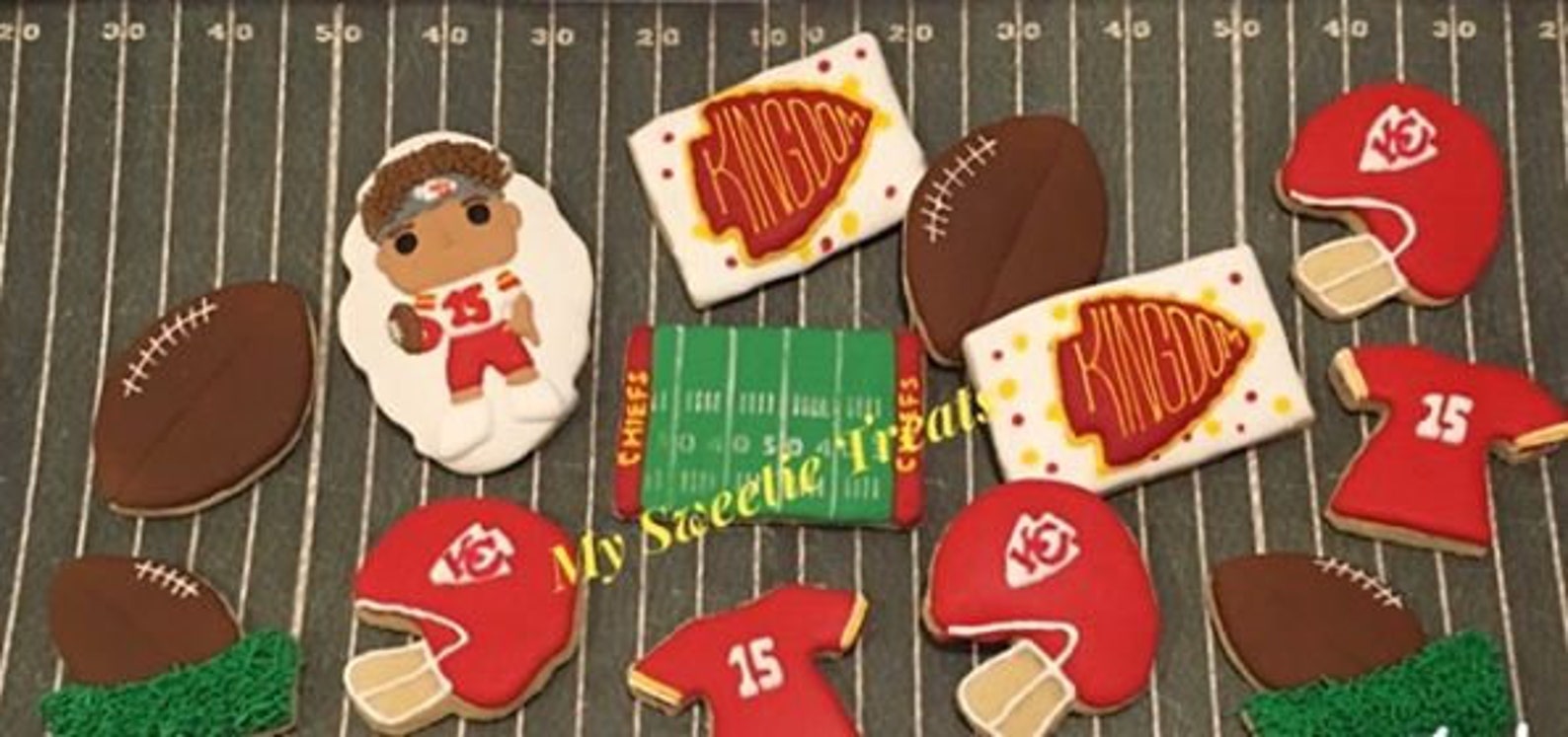 Football/nfl/any TEAM Cookies 1dozen Etsy