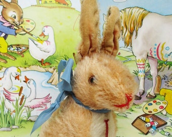 Vintage Hermann Teddy Hase, sitzend