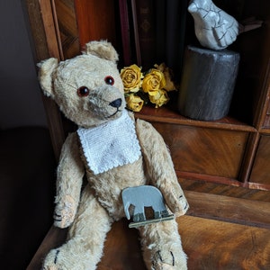 Vintage kleinerer Teddybär Max , er wurde sehr geliebt...... sucht eine neue Familie Bild 6