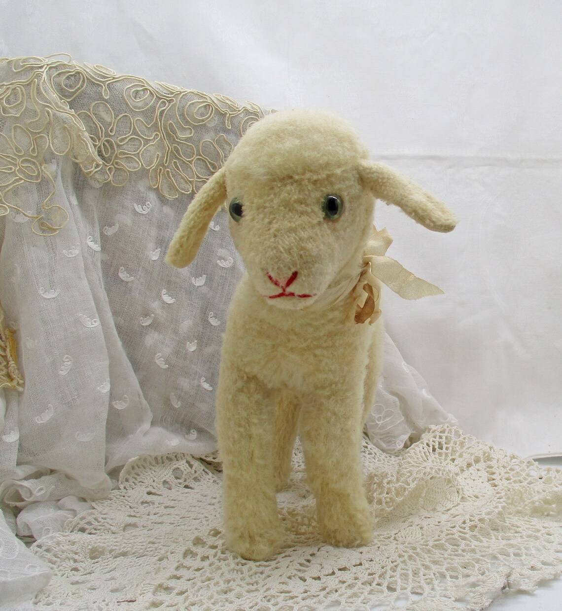 steiff lamb comforter