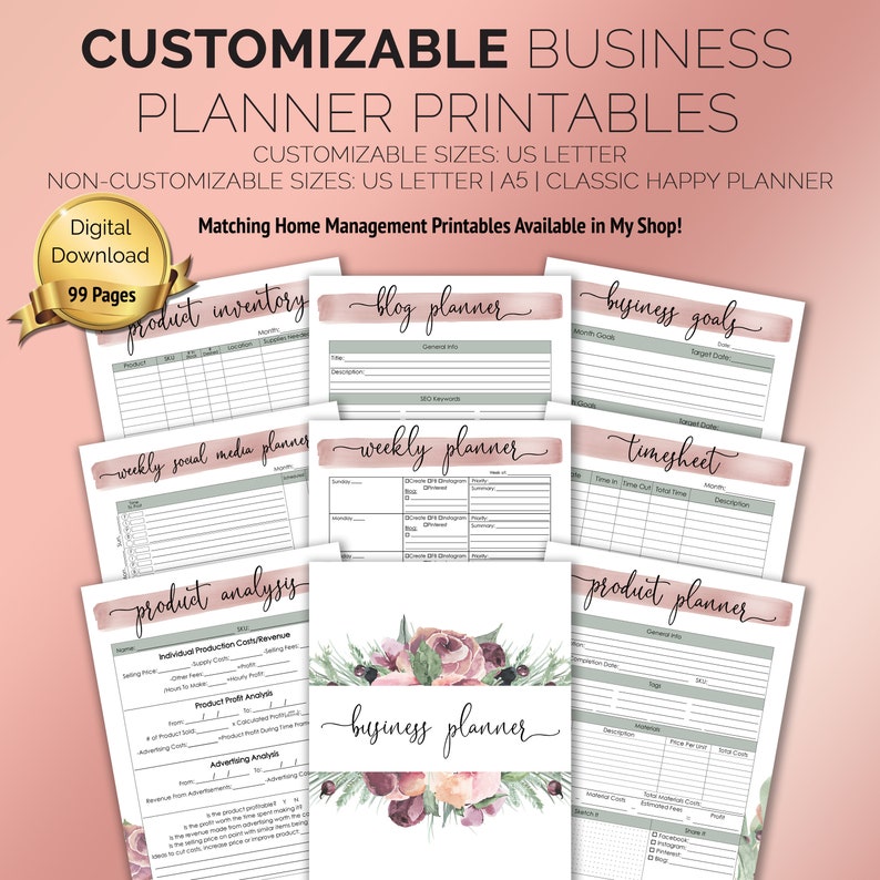 Business planner binder image