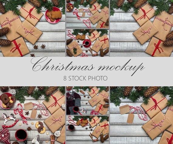Stock Photo Bundle Christmas Bundle Mockup Bundle Flatlay Bundle