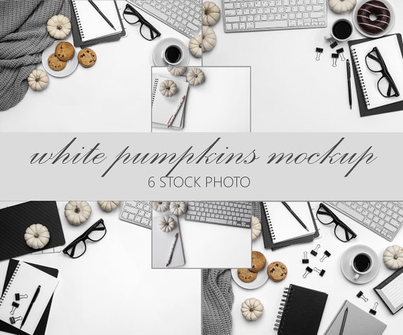 Halloween Flat Lay Bundles Halloween Mockup Flatlay Background Styled