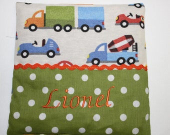 Baby Cherry Pit Pack, with desired name embroidered, car, trucks, vehicles