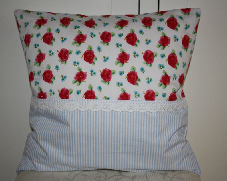 Pillow cover 40 x 40 cm Rosalie country house style