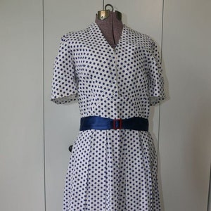 Polka Dot 1940&#39;s Repro Day Dress