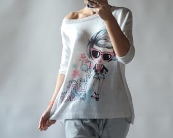 Pull universel femme