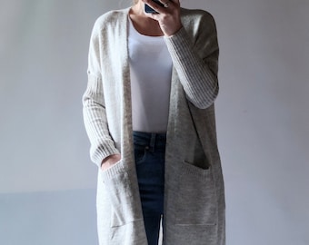 Cardigan oversize femme