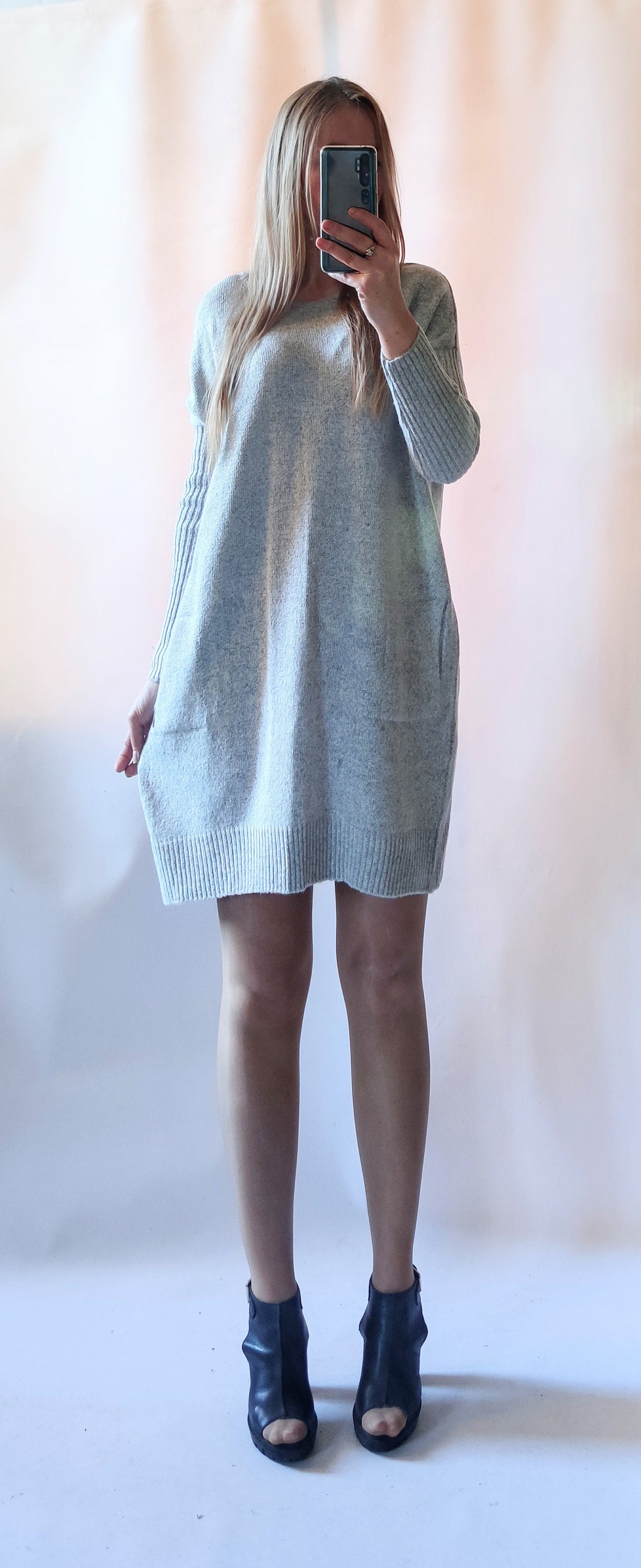 Oversize Dress With Pockets Etsy UK